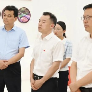 省農(nóng)業(yè)農(nóng)村廳黨組書記、廳長汪學軍一行來臨調(diào)研